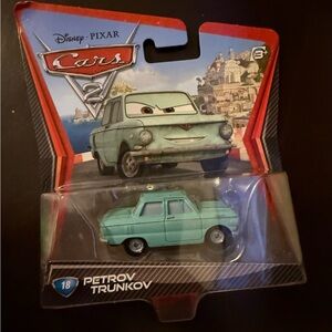 Cars 2 Petrov Trunkov Toy Car - Teal